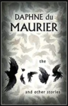 dramatic black and white paperback cover with black birds in flight